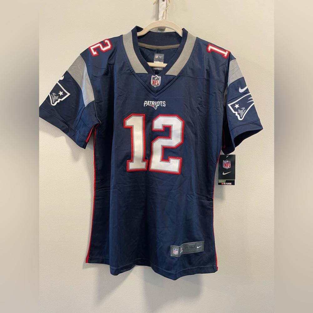 NWT NFL Nike Patriots Tom Brady #12 Jersey Women’s XXL
